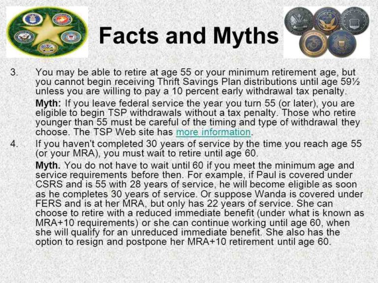 What Happens If I Leave Federal Service Before Retirement Age 