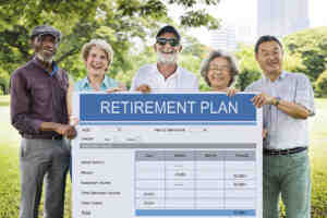 What is the average federal employee retirement?