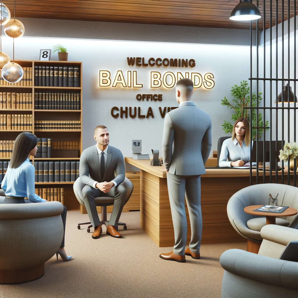 Comfortable and professional bail bonds office in Chula Vista.